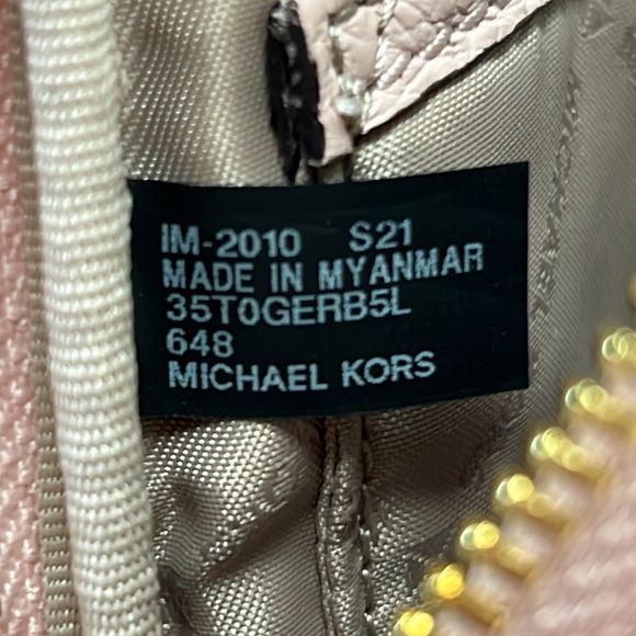 NWT Michael Kors ERIN Small Convertible Backpack -Powder Blush - Picture 11 of 12